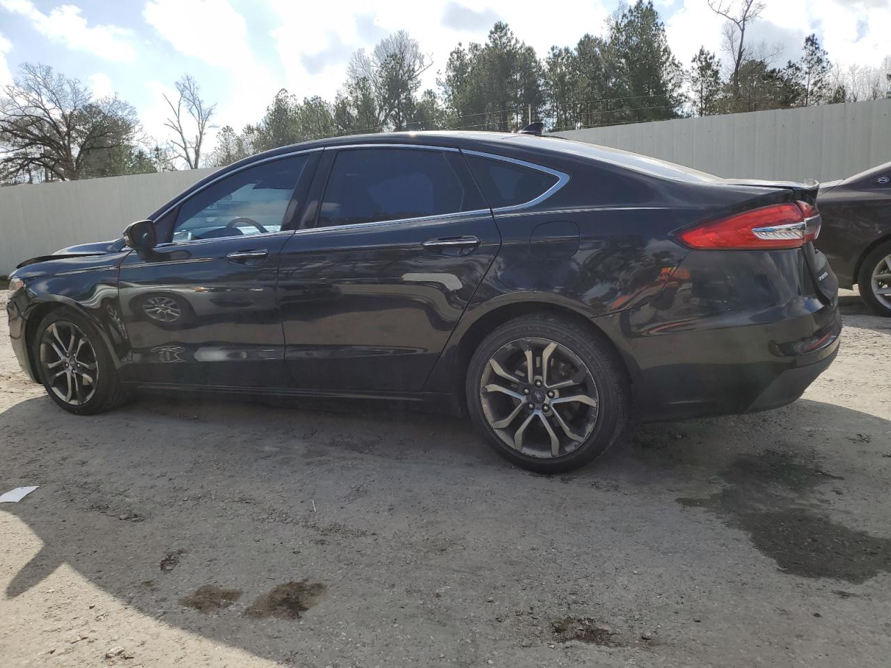 2019 Ford Fusion VIN 3FA6P0CD4KR237118 Copart auction photo, front end damage thumbnail 2