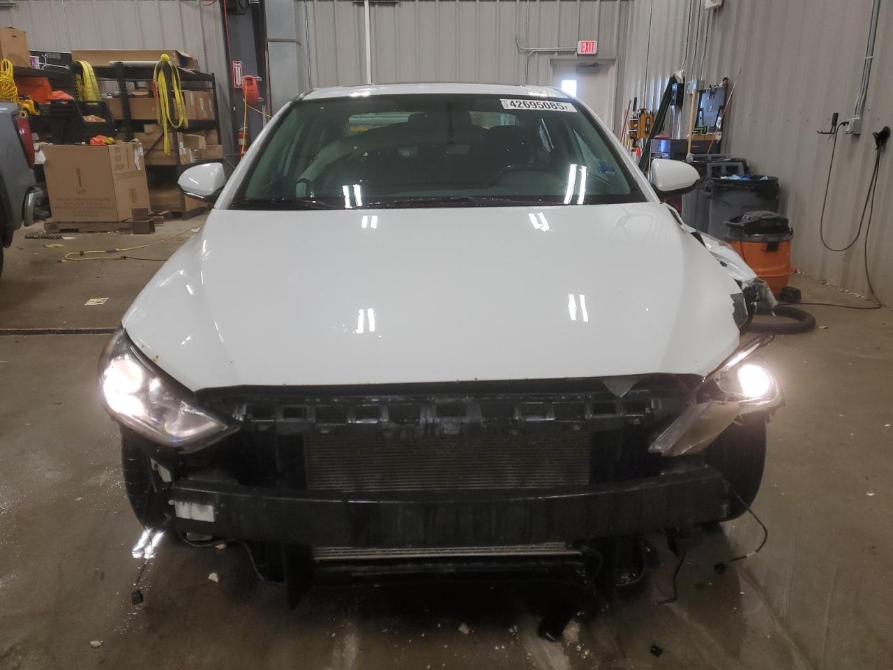 2017 Hyundai Elantra VIN 5NPD84LF5HH142196 Copart auction photo, front end damage thumbnail 5