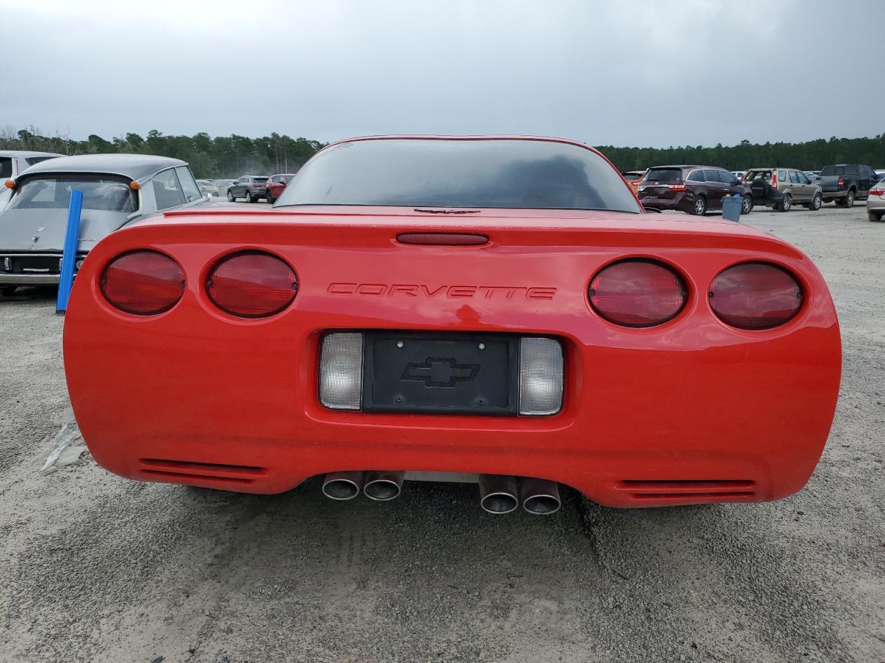 1997 Chevrolet Corvette VIN 1G1YY22G1V5107756 Copart auction photo, side damage thumbnail 6