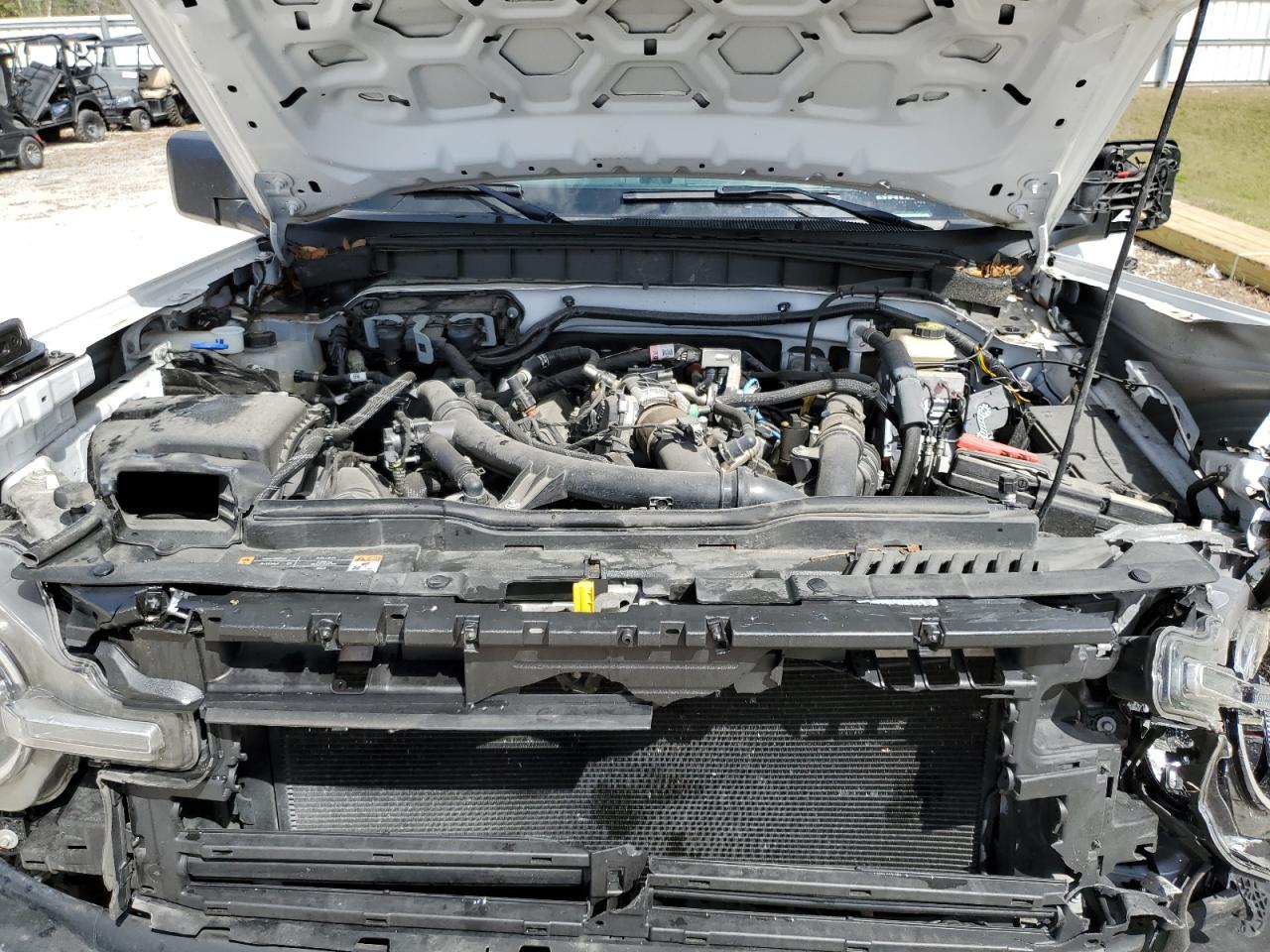 2023 Ford Bronco VIN 1FMEE5BP1PLB15340 Copart auction photo, rollover damage thumbnail 12