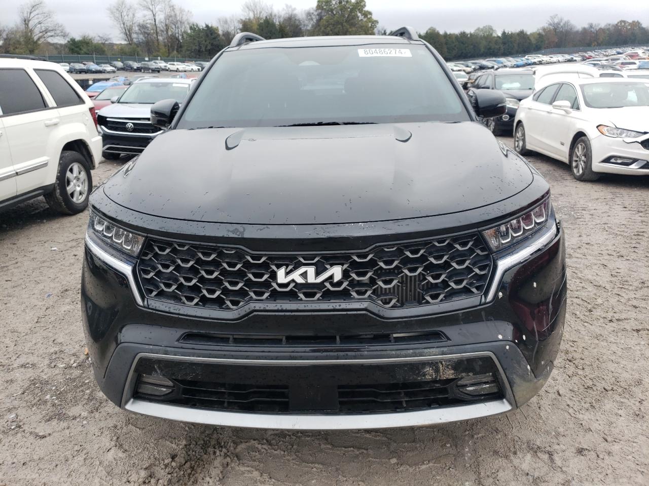 2022 KIA Sorento VIN 5XYRHDLF0NG120261 Copart auction photo, front end / minor dent/scratches damage thumbnail 5