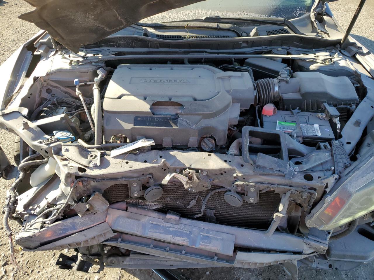 2013 Honda Accord VIN 1HGCR3F84DA030282 Copart auction photo, front end damage thumbnail 13