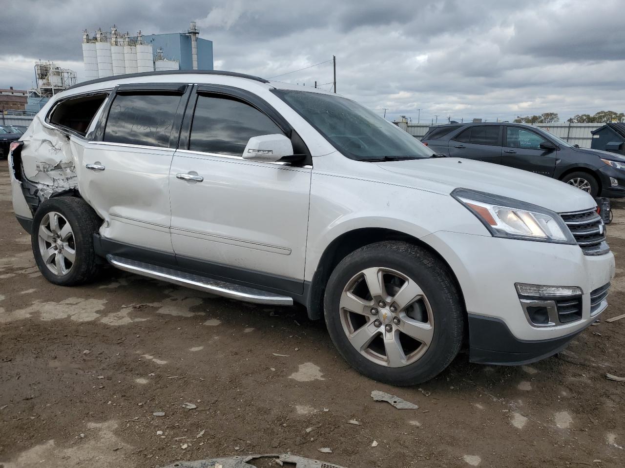 2017 Chevrolet Traverse VIN 1GNKVJKD0HJ205377 Copart auction photo, side / rear end damage thumbnail 4
