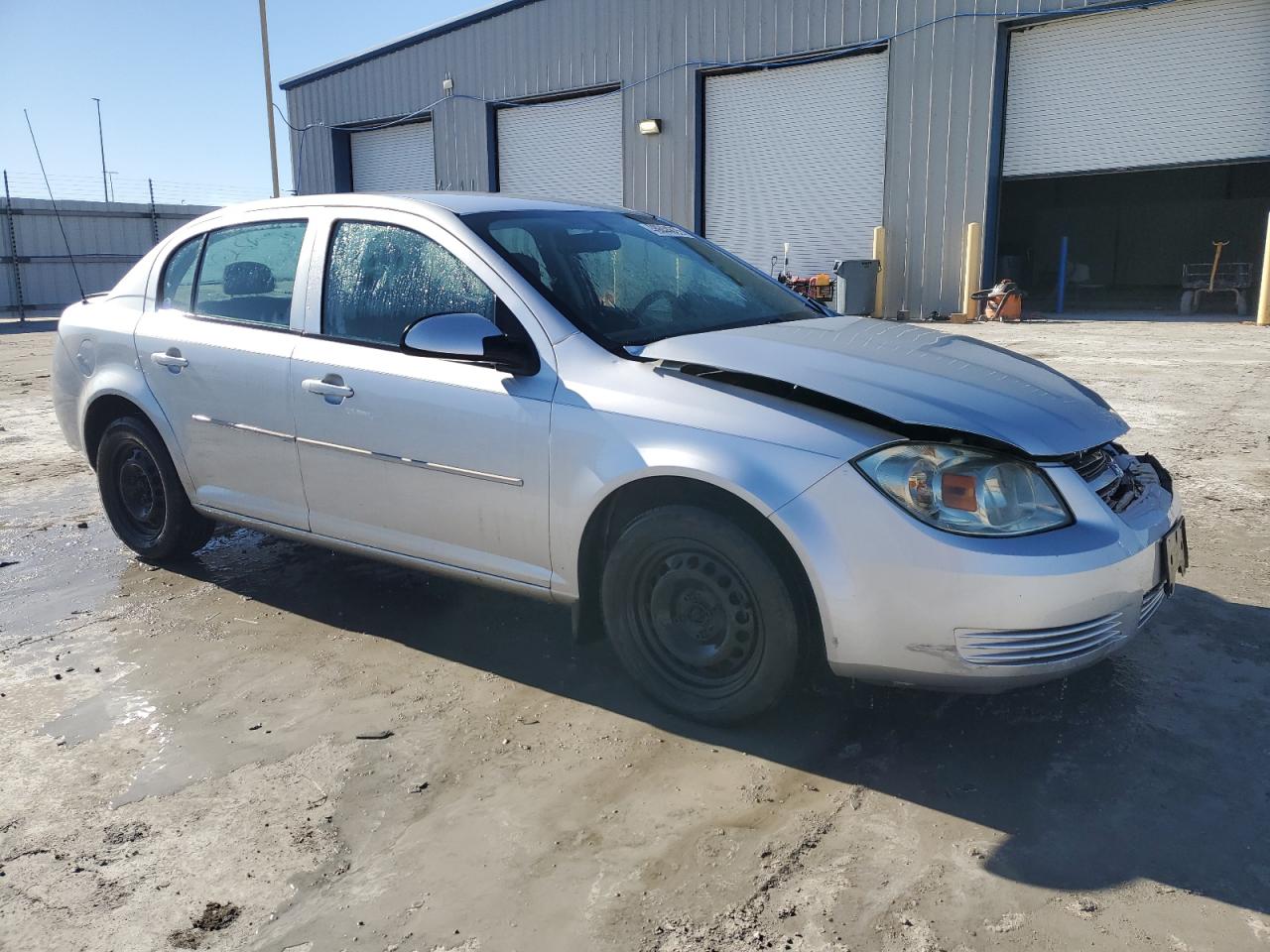 2010 Chevrolet Cobalt VIN 1G1AD5F50A7229384 Copart auction photo, front end / rear end damage thumbnail 4