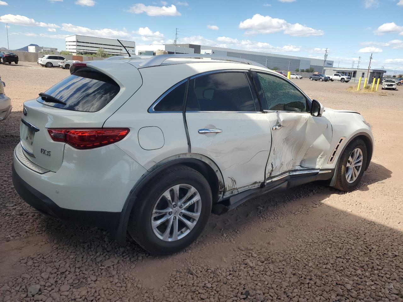 2012 Infiniti FX VIN JN8AS1MW4CM154229 Copart auction photo, side damage thumbnail 3