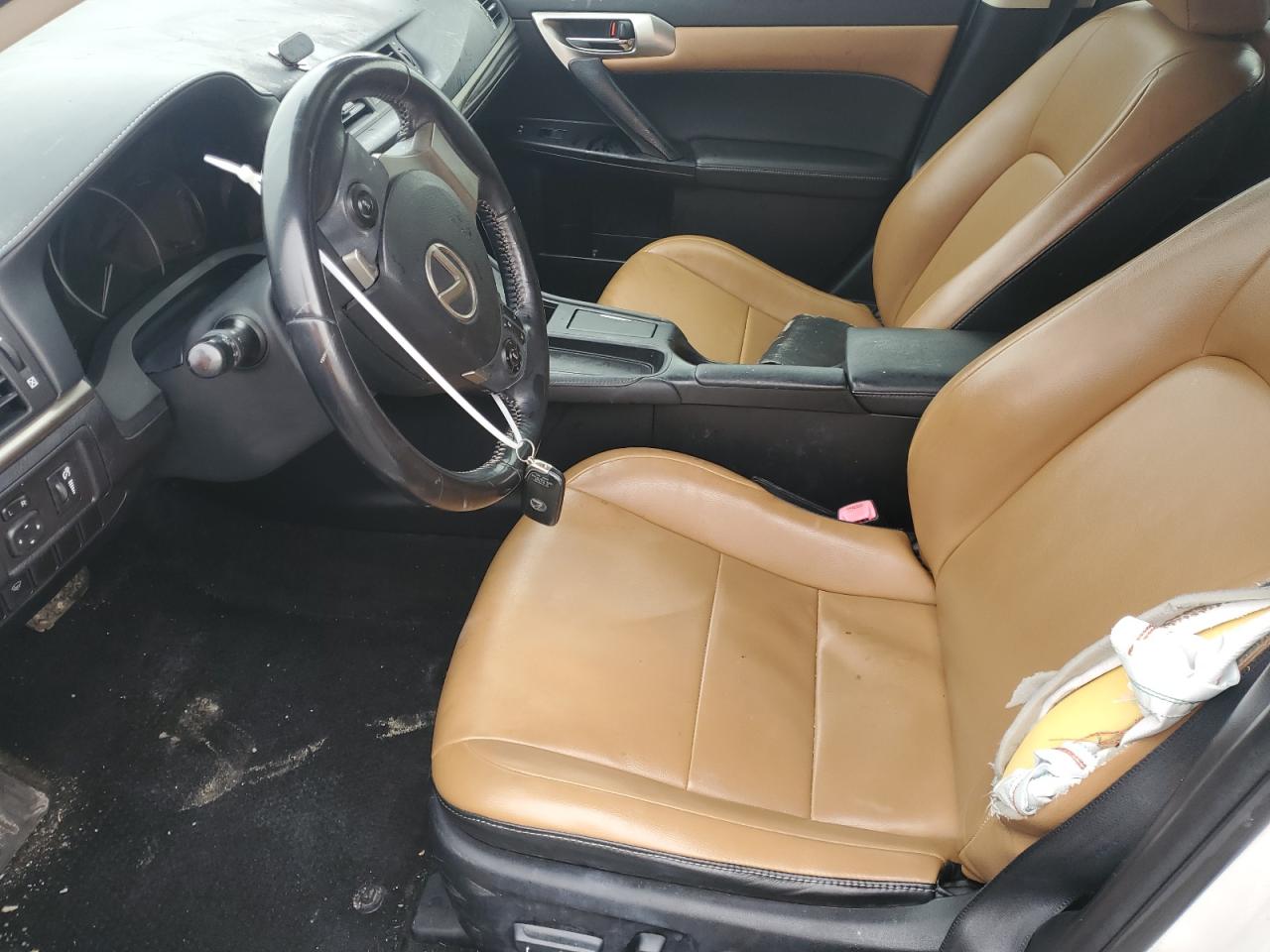 2015 Lexus CT VIN JTHKD5BH7F2231700 Copart auction photo, all over damage thumbnail 7