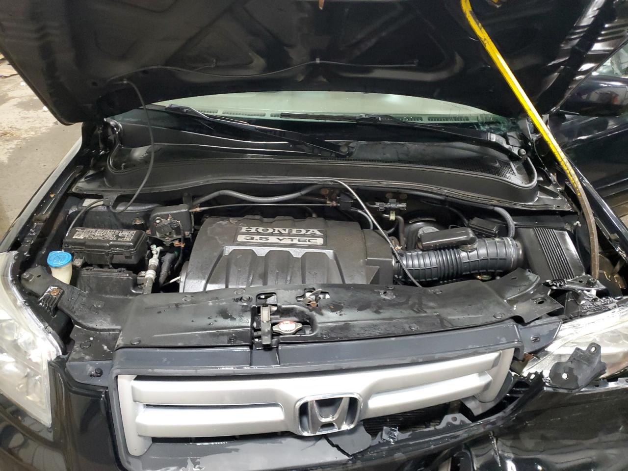 2007 Honda Pilot VIN 5FNYF18557B003642 Copart auction photo, front end damage thumbnail 12