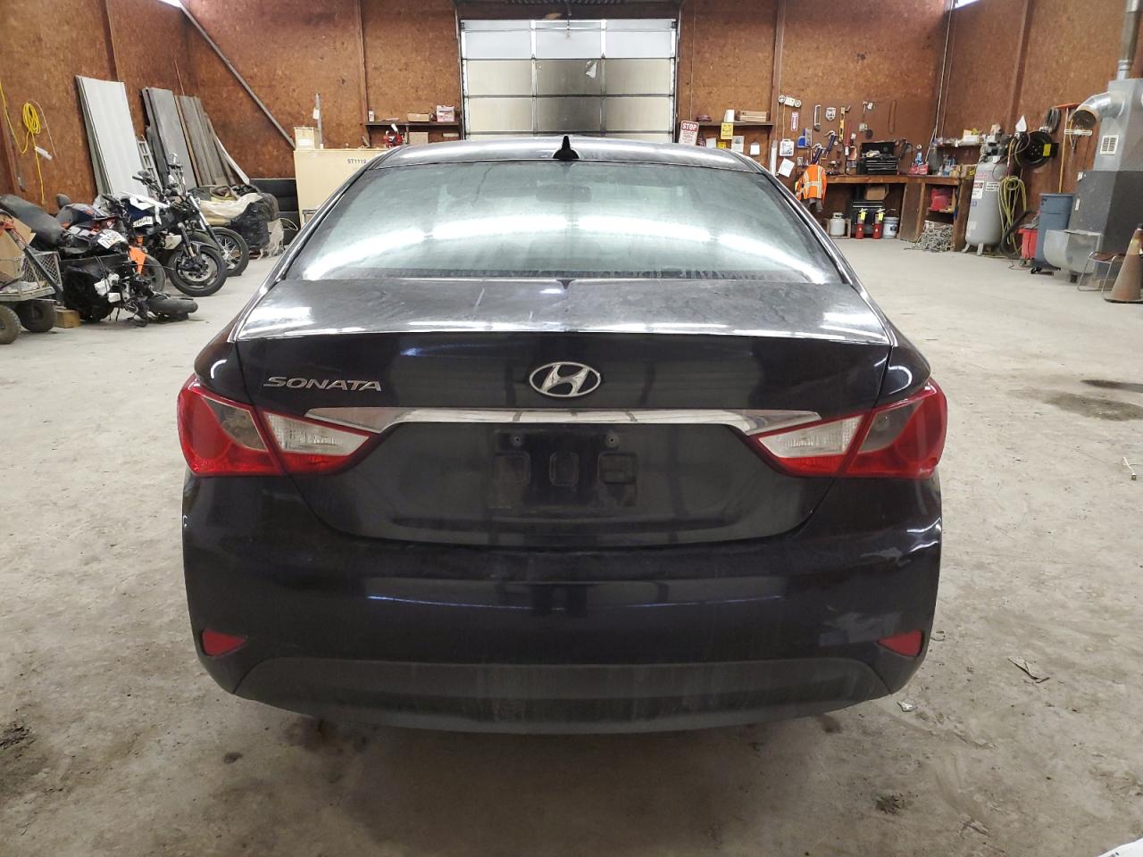 2014 Hyundai Sonata VIN 5NPEB4AC4EH813772 Copart auction photo, side damage thumbnail 6