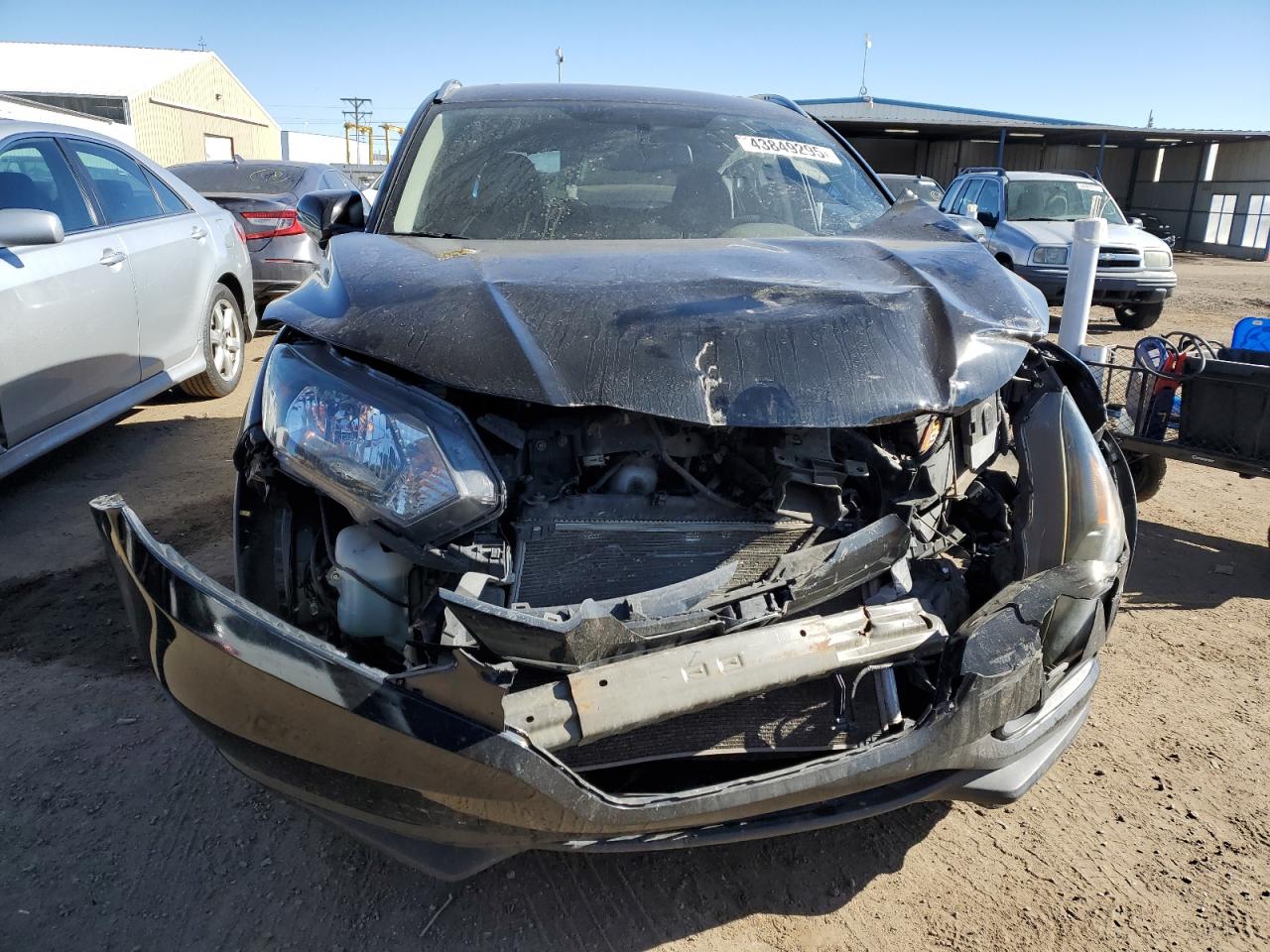 2017 Honda HR-V VIN 3CZRU6H78HM717846 Copart auction photo, front end damage thumbnail 5