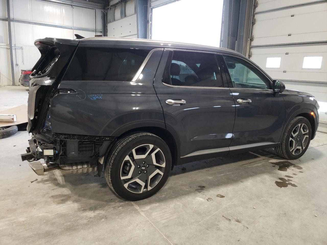 2024 Hyundai Palisade VIN KM8R4DGE0RU746325 Copart auction photo, rear end damage thumbnail 3