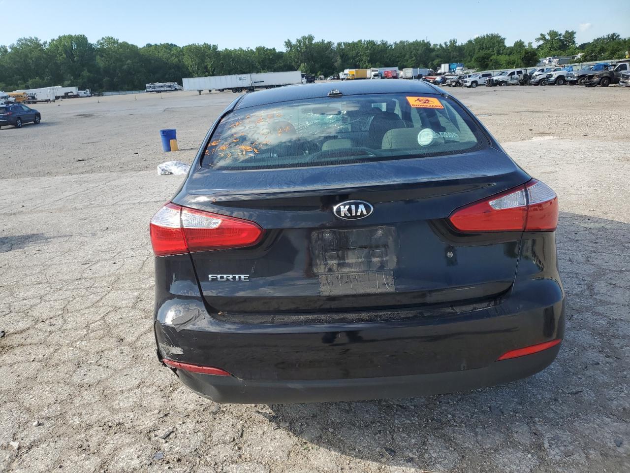 2015 KIA Forte VIN KNAFK4A6XF5426513 Copart auction photo, water/flood damage thumbnail 6