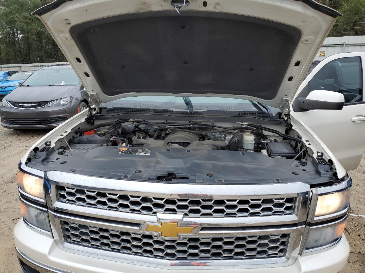 2014 Chevrolet Silverado VIN 3GCPCREC5EG552092 Copart auction photo, minor dent/scratches damage thumbnail 11