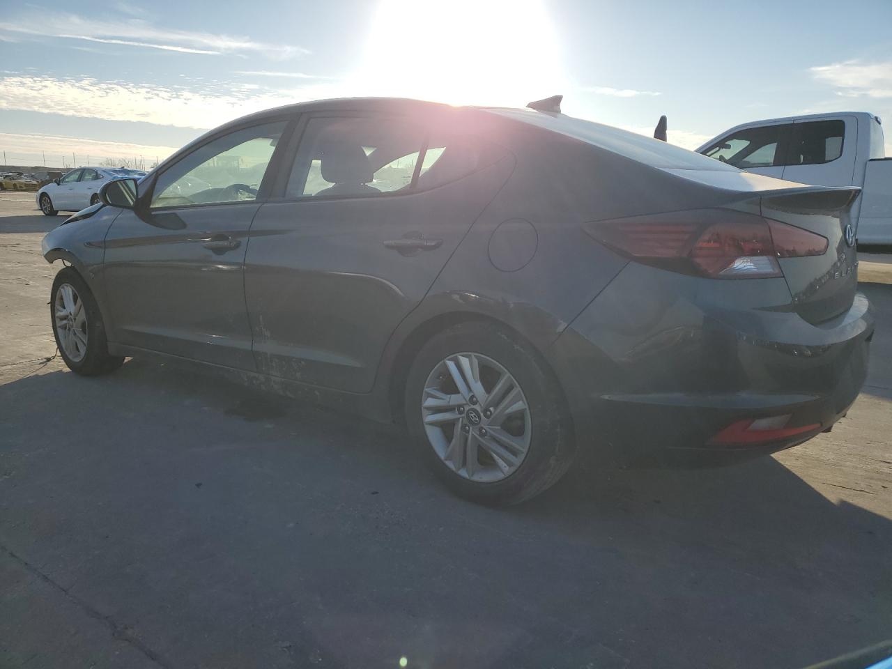 2020 Hyundai Elantra VIN 5NPD84LF6LH571713 Copart auction photo, front end damage thumbnail 2