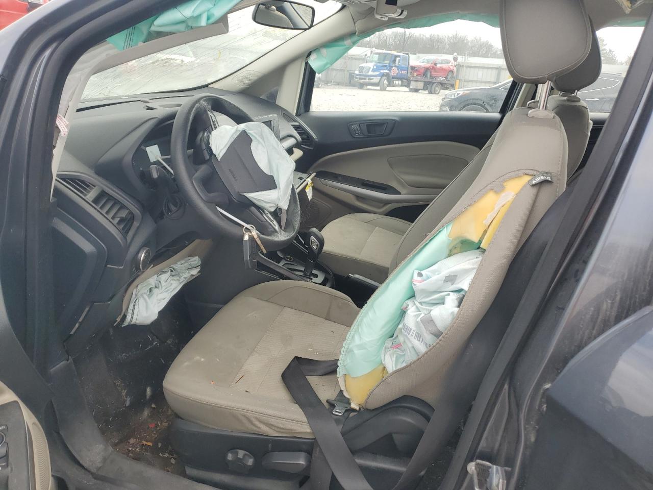 2021 Ford EcoSport VIN MAJ3S2FE7MC439843 Copart auction photo, front end / undercarriage damage thumbnail 7