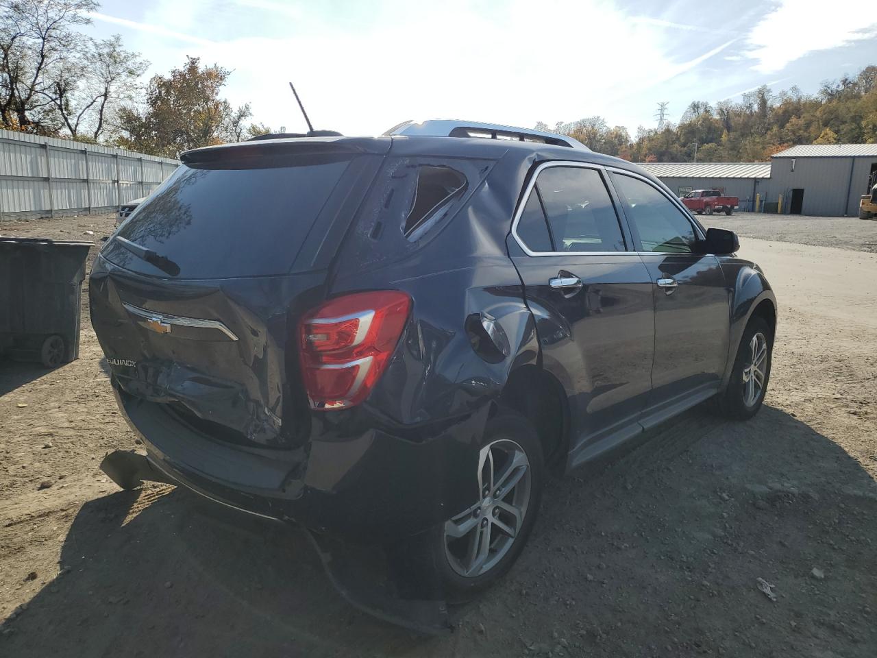 2017 Chevrolet Equinox VIN 2GNALDEK5H1568345 Copart auction photo, rear end damage thumbnail 3