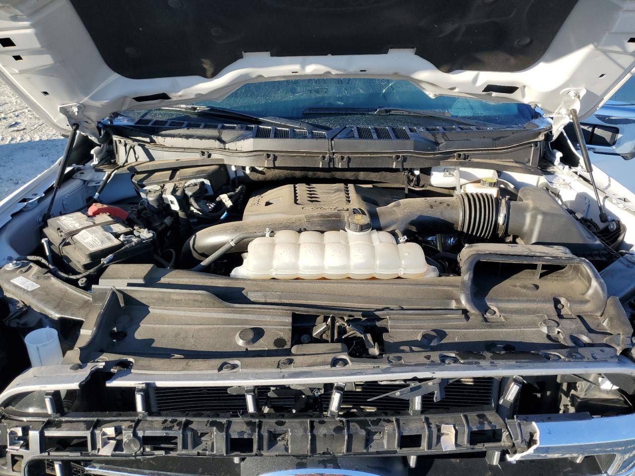 2023 Ford F-150 VIN 1FTFW1E89PFA89202 Copart auction photo, front end damage thumbnail 12