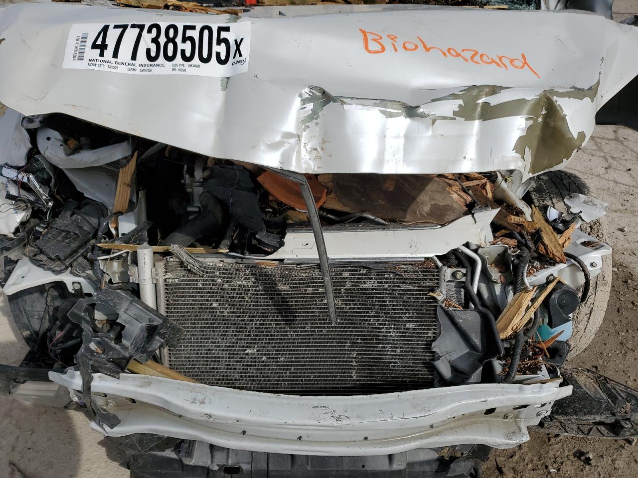 2016 Chevrolet Equinox VIN 2GNALDEK7G6192586 Copart auction photo, front end damage thumbnail 13