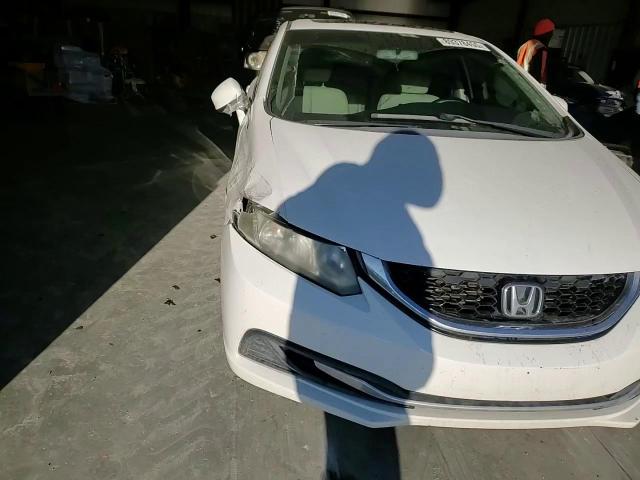 2013 Honda Civic VIN 2HGFB2F84DH545828 Copart auction photo, side damage thumbnail 10