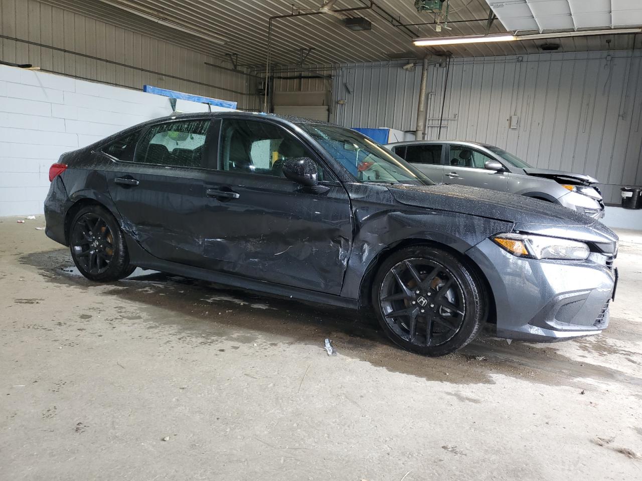 2024 Honda Civic VIN 2HGFE2F57RH545861 Copart auction photo, side / minor dent/scratches damage thumbnail 4