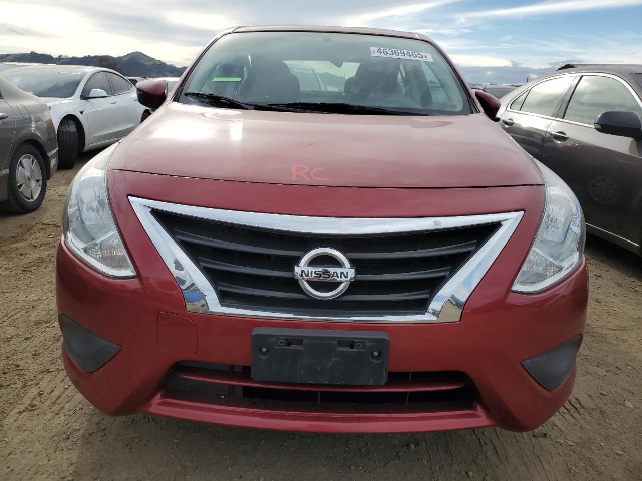 2019 Nissan Versa VIN 3N1CN7AP8KL878822 Copart auction photo, side damage thumbnail 5