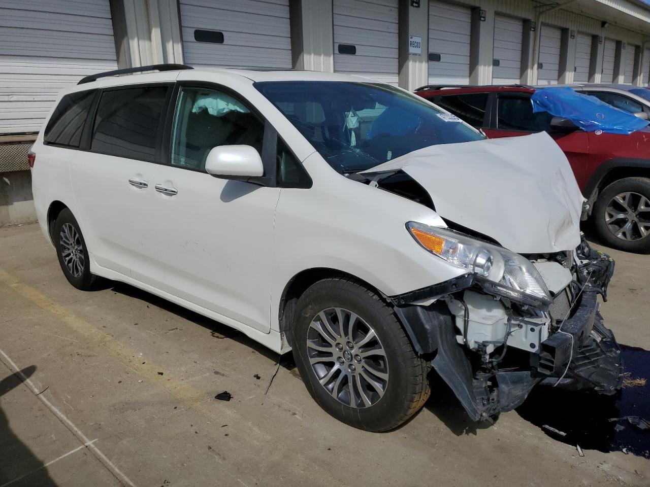2020 Toyota Sienna VIN 5TDYZ3DC2LS023604 Copart auction photo, front end damage thumbnail 4