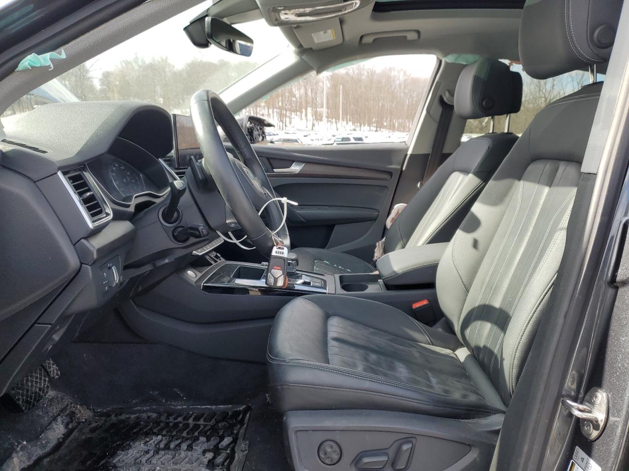 2023 Audi Q5 VIN WA1GAAFY3P2041102 Copart auction photo, front end / side damage thumbnail 7