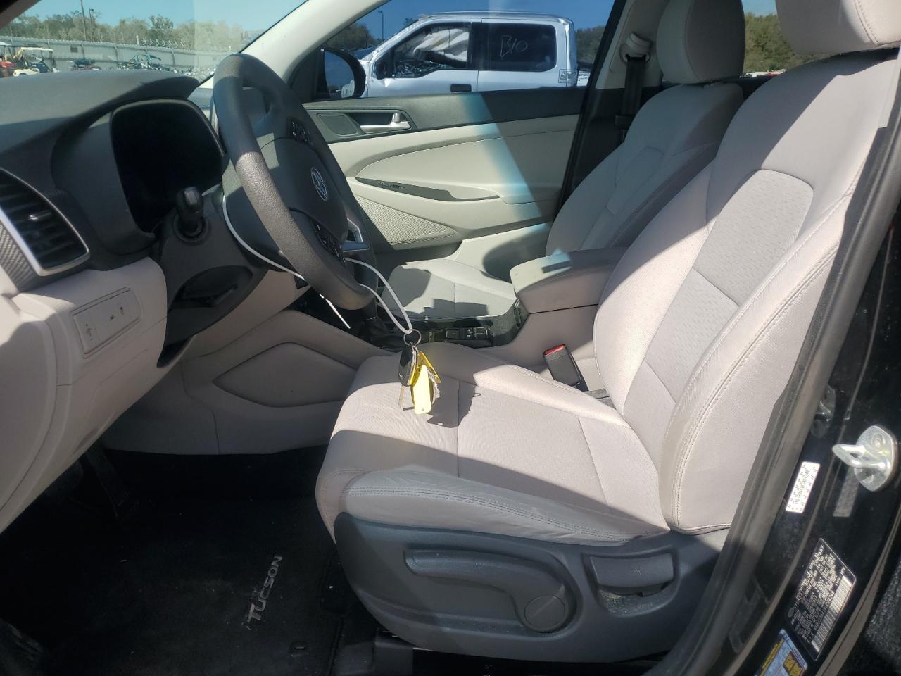 2019 Hyundai Tucson VIN KM8J23A41KU024249 Copart auction photo, rear end damage thumbnail 7