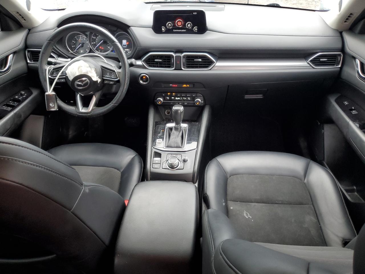 2020 Mazda CX-5 VIN JM3KFACM1L0757576 Copart auction photo, all over damage thumbnail 8