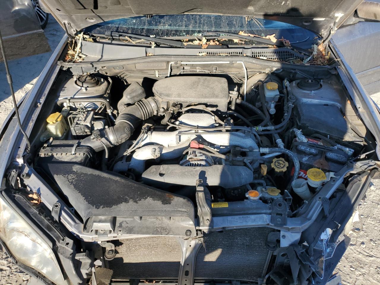 2009 Subaru Outback VIN 4S4BP66CX97327613 Copart auction photo, front end / top/roof damage thumbnail 11