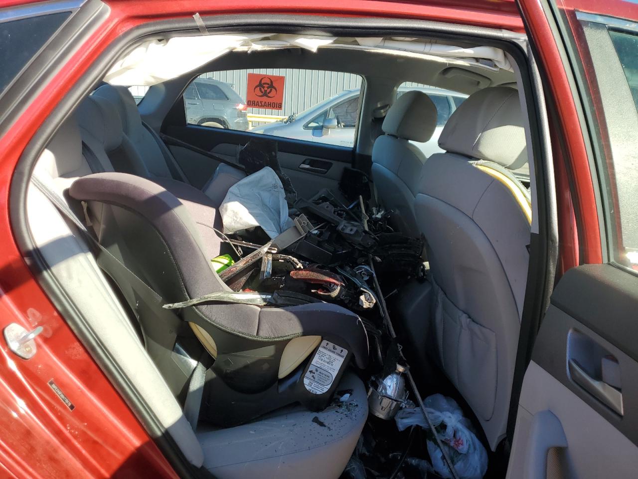 2019 Hyundai Sonata VIN 5NPE24AF5KH770176 Copart auction photo, front end / side damage thumbnail 11