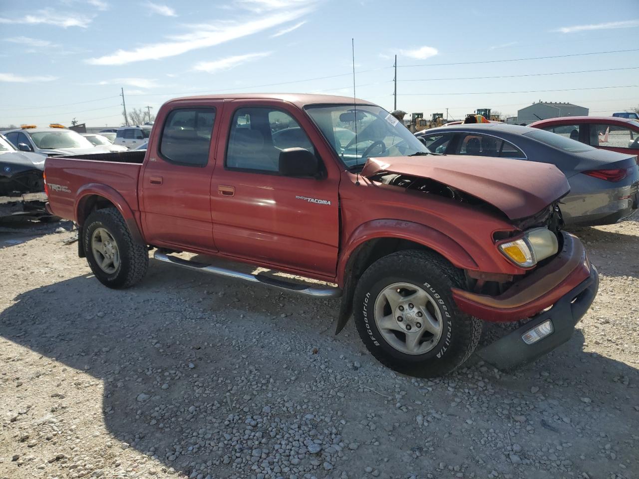 2003 Toyota Tacoma VIN 5TEGN92N43Z224440 Copart auction photo, front end damage thumbnail 4