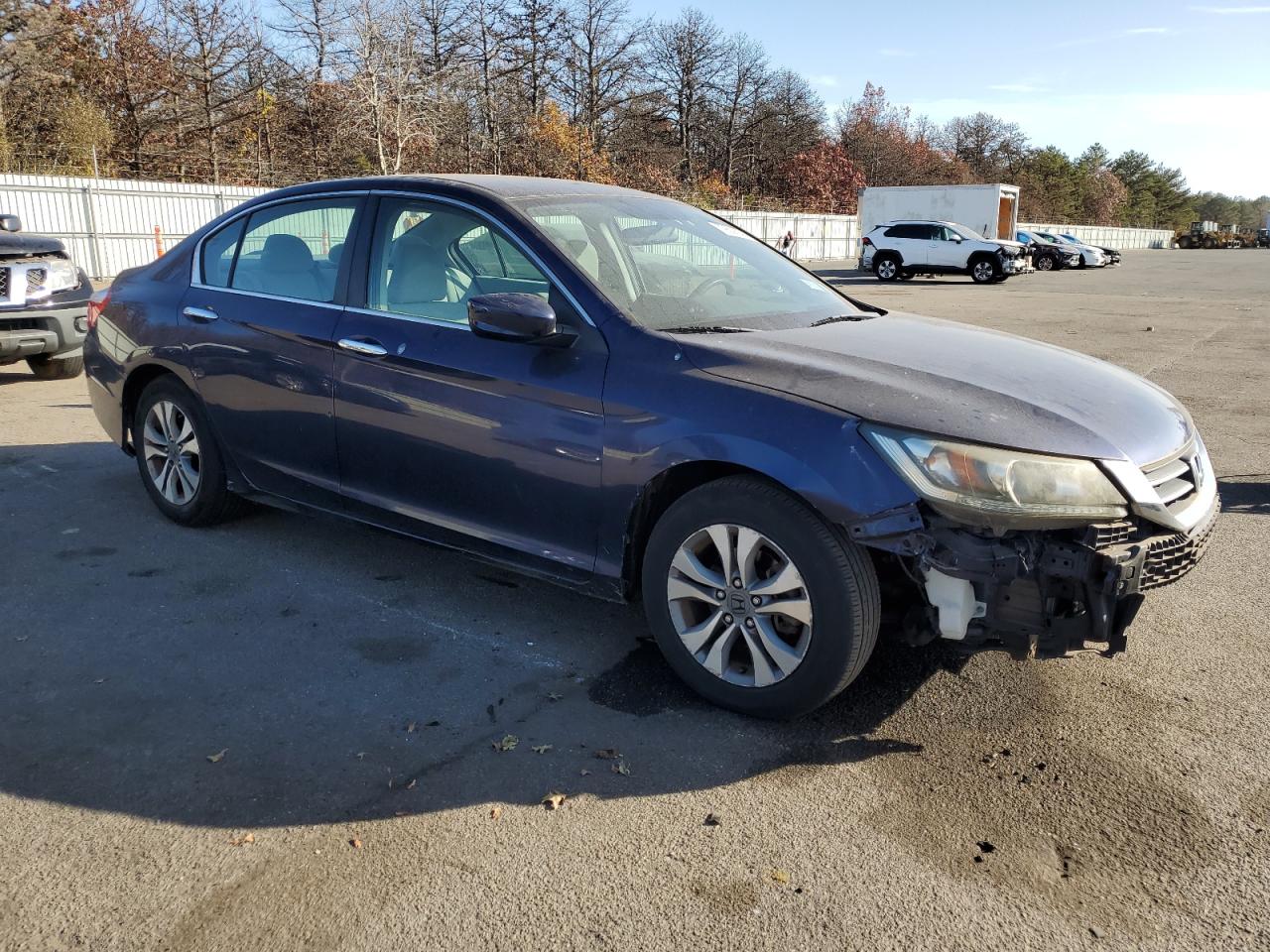 2013 Honda Accord VIN 1HGCR2F39DA229441 Copart auction photo, side / front end damage thumbnail 4