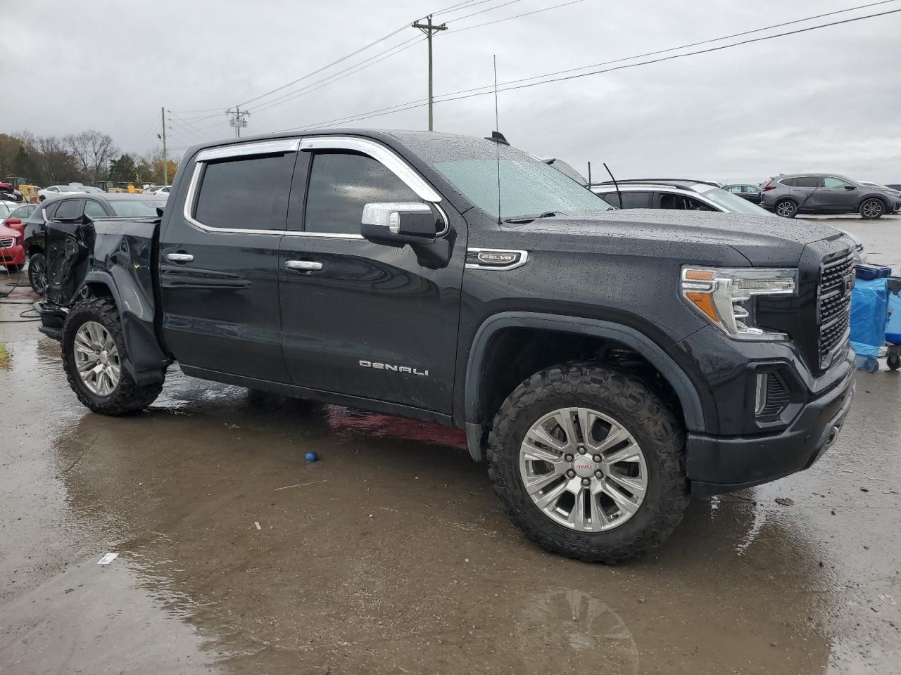 2019 GMC Sierra VIN 3GTU9FED9KG154954 Copart auction photo, all over damage thumbnail 4