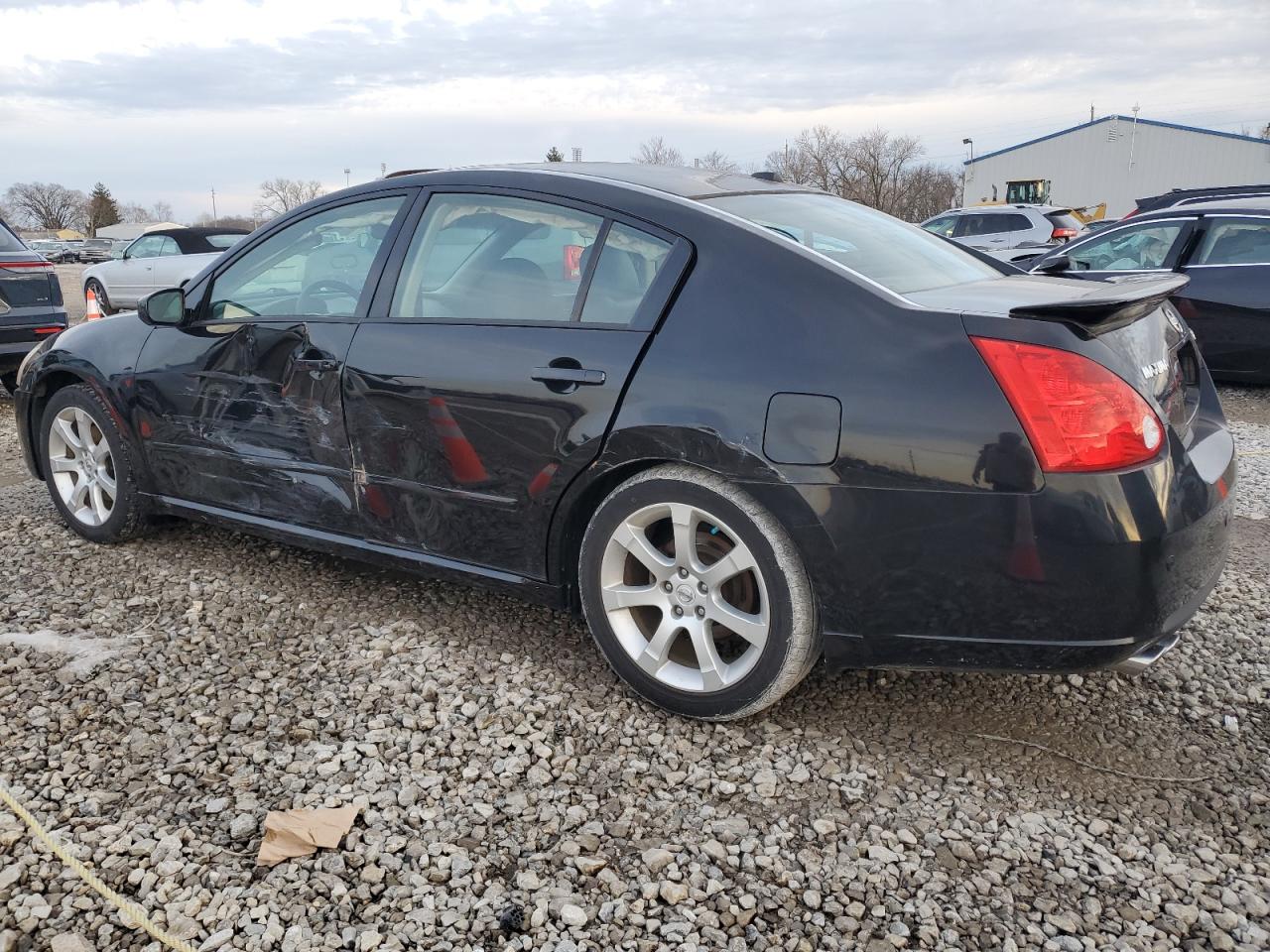 2008 Nissan Maxima VIN 1N4BA41E38C838160 Copart auction photo, side damage thumbnail 2
