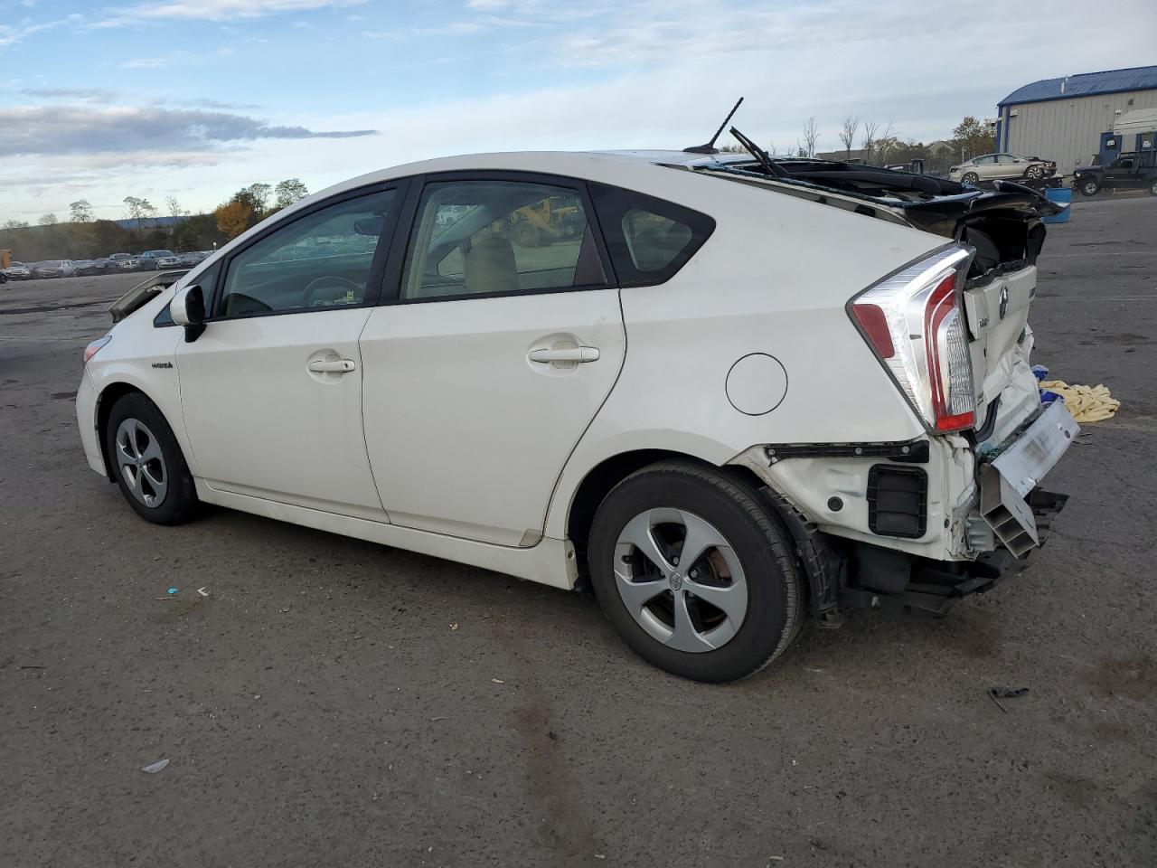 2013 Toyota Prius VIN JTDKN3DU3D5539133 Copart auction photo, rear end / front end damage thumbnail 2