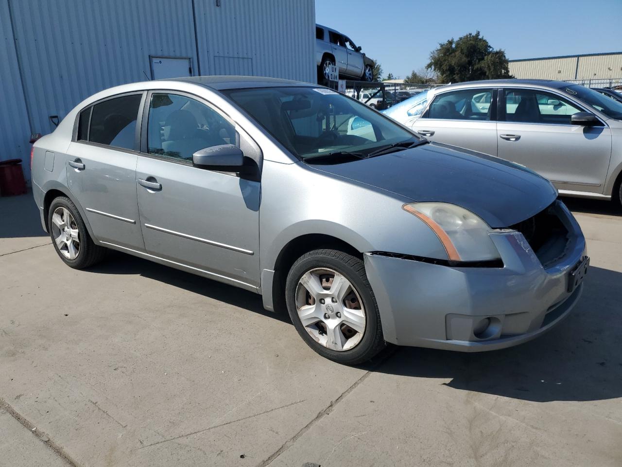 2008 Nissan Sentra VIN 3N1AB61E58L656398 Copart auction photo, front end damage thumbnail 4