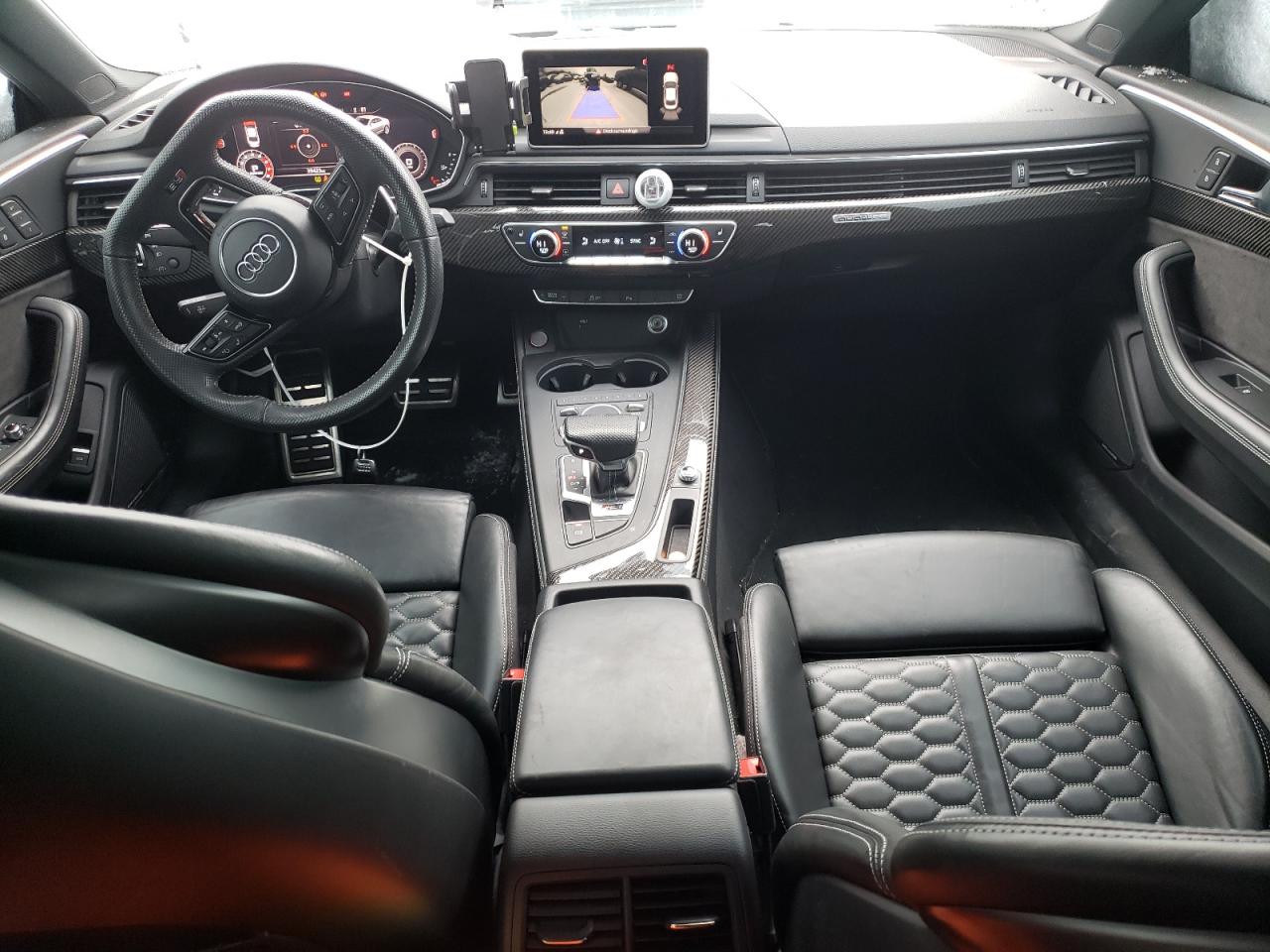 2018 Audi RS5 VIN WUAPWAF53JA902100 Copart auction photo, front end / undercarriage damage thumbnail 8