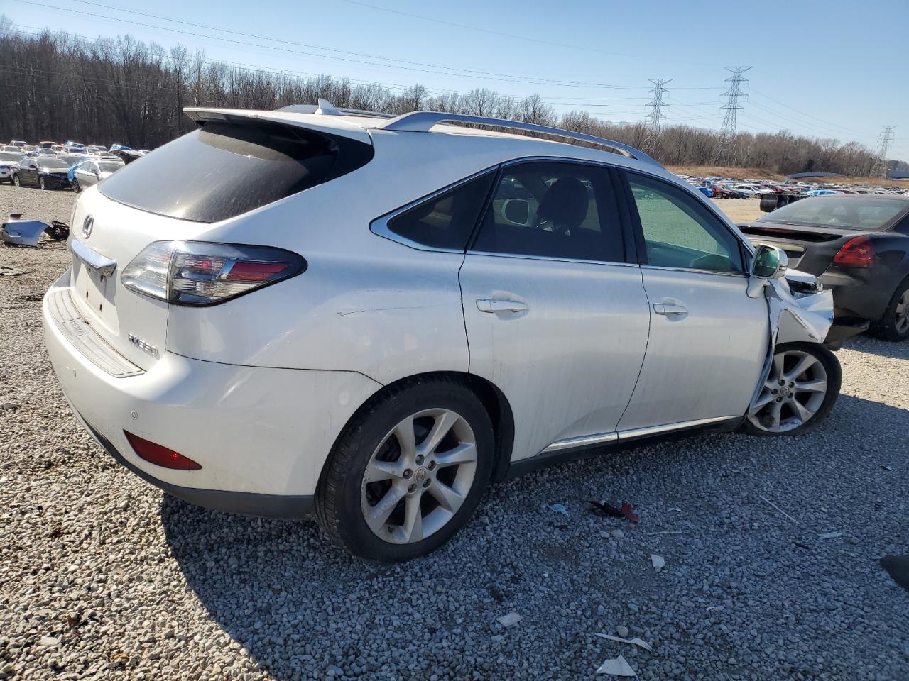2012 Lexus RX VIN 2T2ZK1BAXCC081107 Copart auction photo, front end damage thumbnail 3