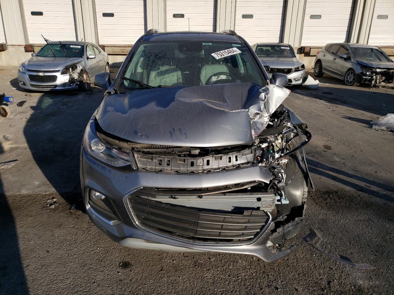 2020 Chevrolet Trax VIN 3GNCJRSB0LL155000 Copart auction photo, front end damage thumbnail 5