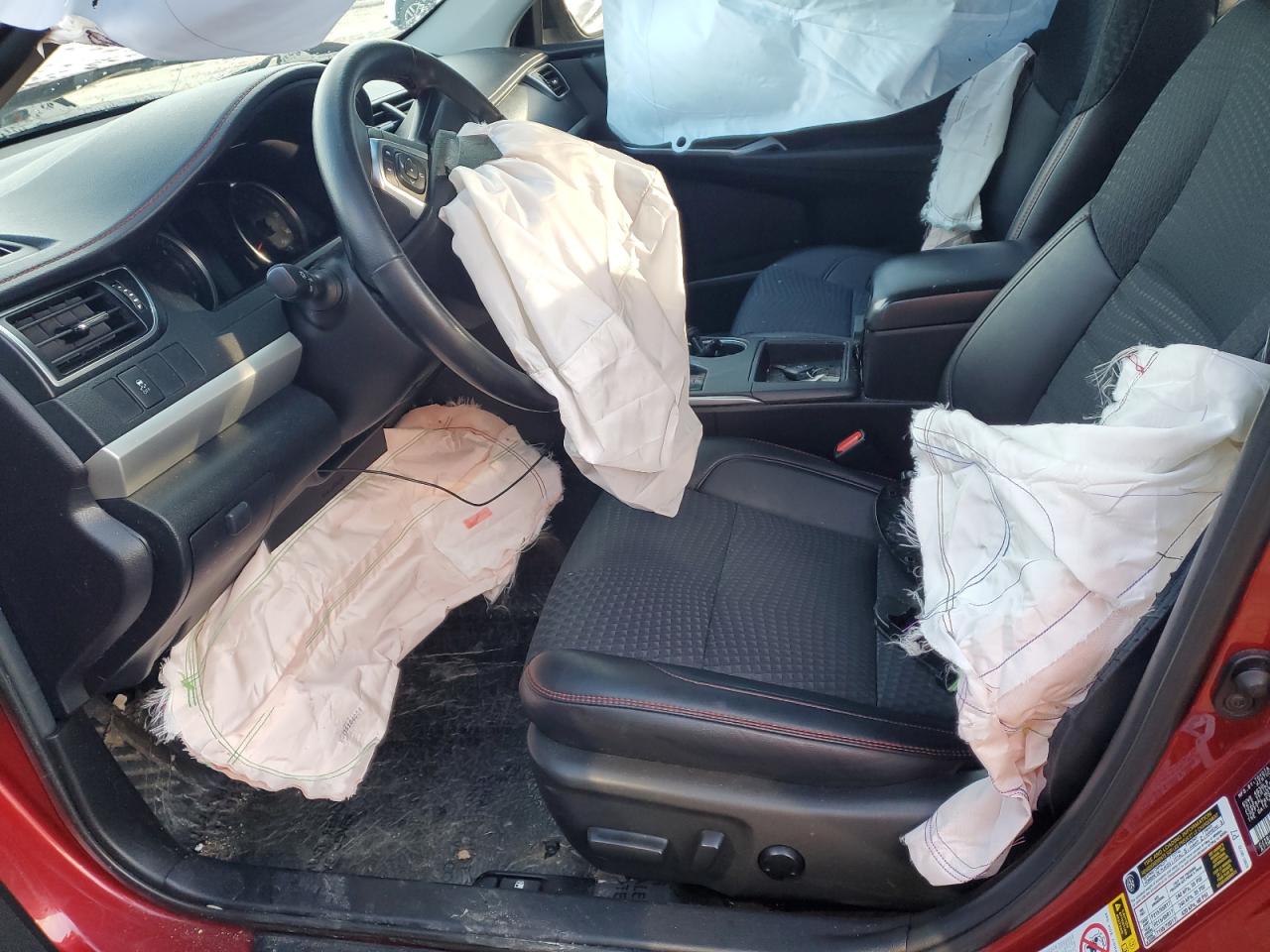 2015 Toyota Camry VIN 4T1BF1FK0FU973740 Copart auction photo, front end damage thumbnail 7