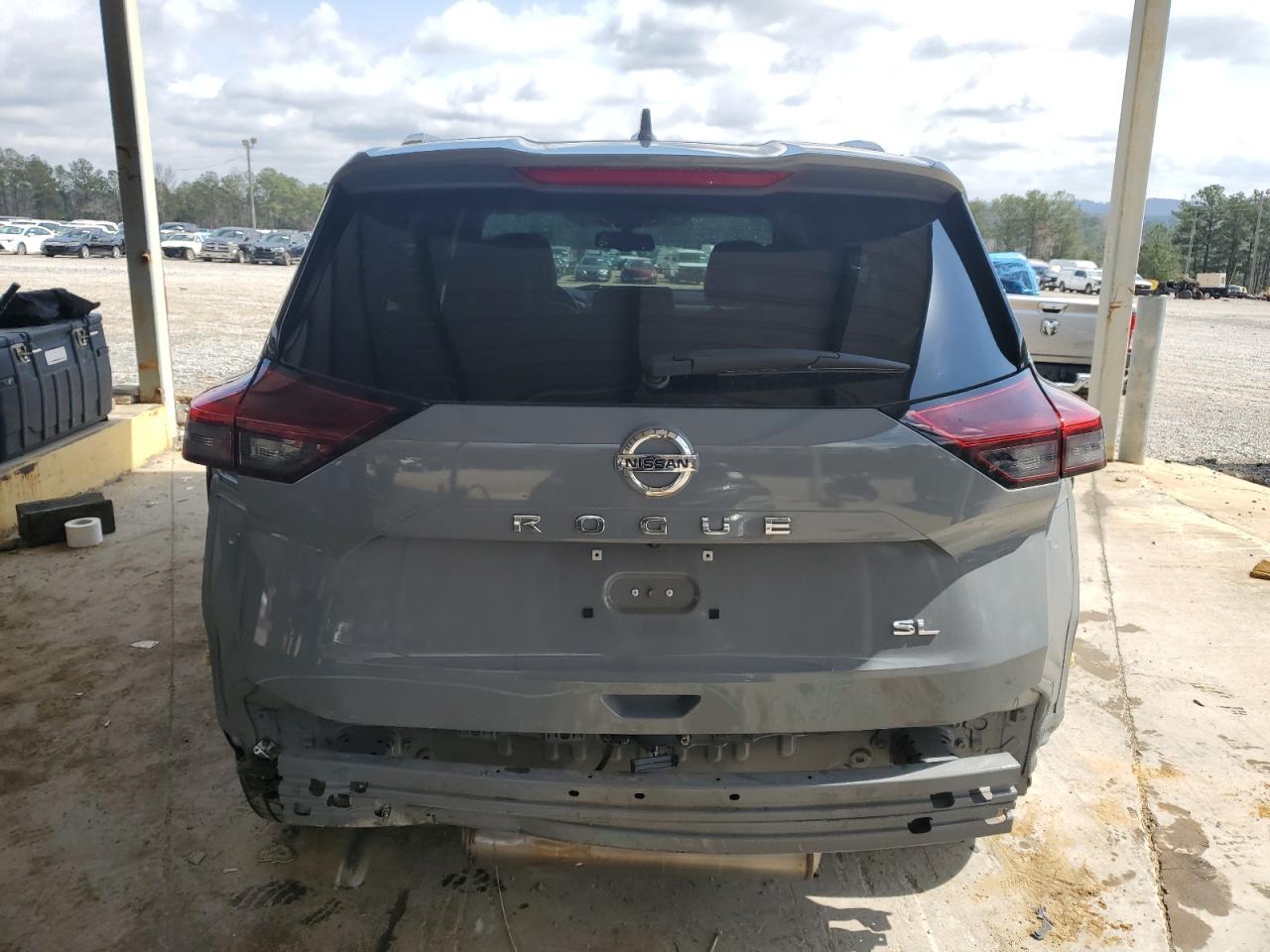 2021 Nissan Rogue VIN 5N1AT3CA5MC827977 Copart auction photo, rear end damage thumbnail 6