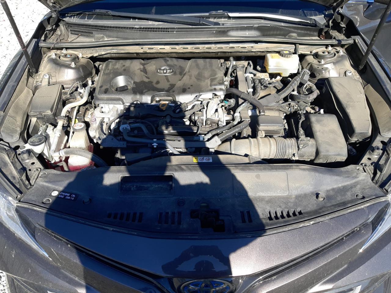 2018 Toyota Camry VIN 4T1B31HK4JU505072 Copart auction photo, rear end damage thumbnail 11