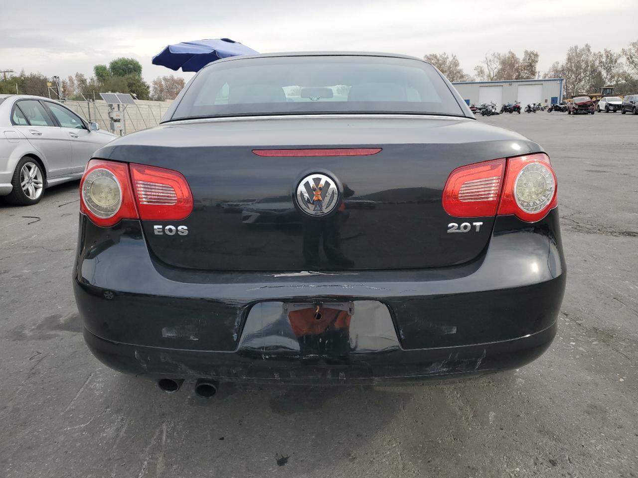 2009 Volkswagen Eos VIN WVWBA71FX9V019771 Copart auction photo, rear end damage thumbnail 6