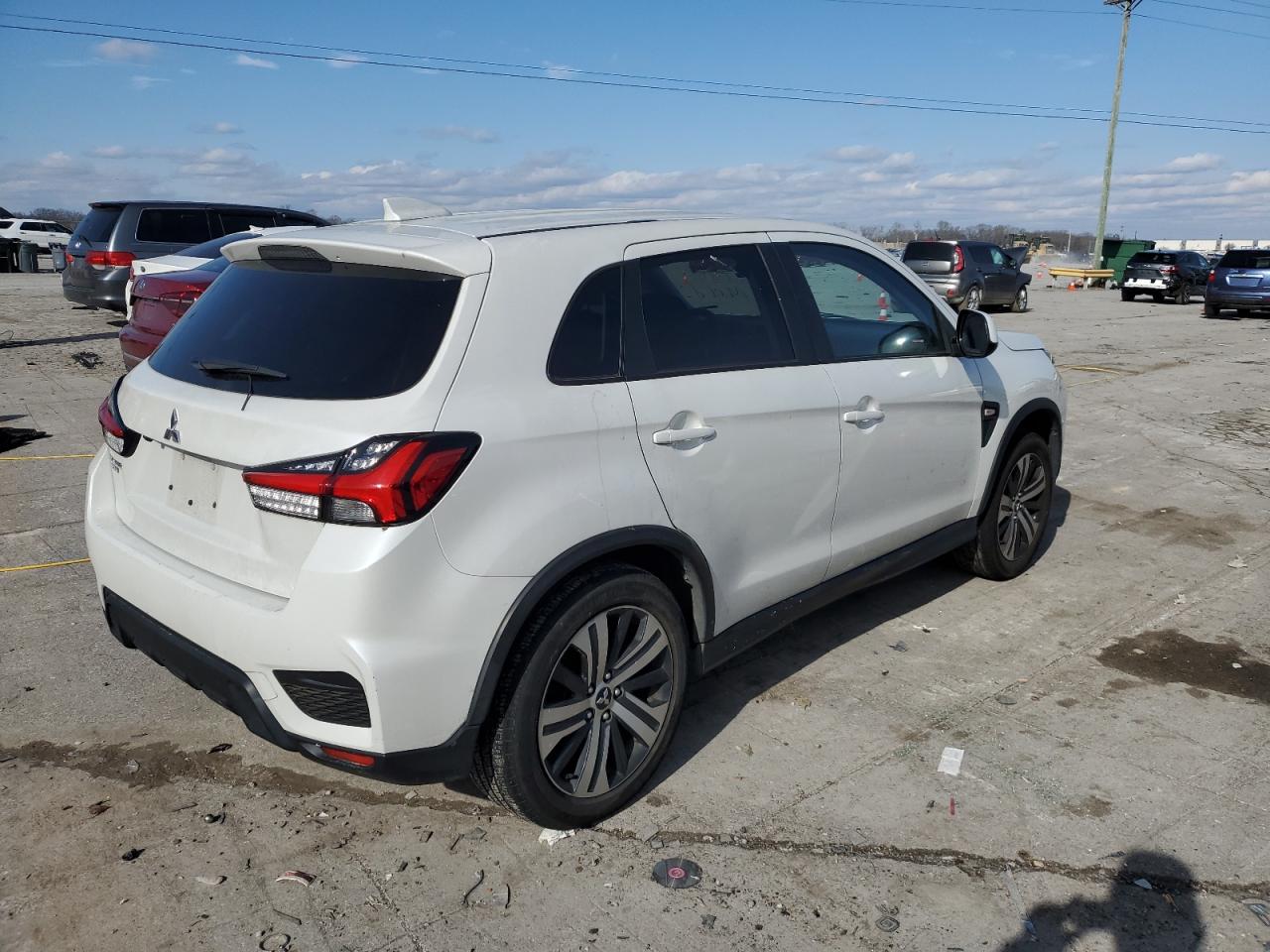 2020 Mitsubishi Outlander VIN JA4AP3AU6LU006539 Copart auction photo, side damage thumbnail 3