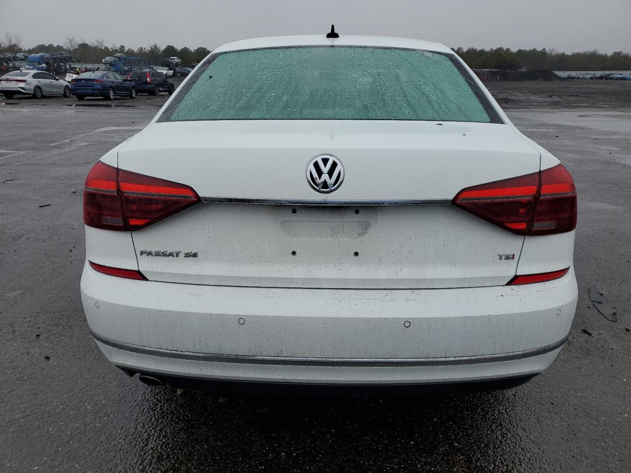 2018 Volkswagen Passat VIN 1VWBA7A39JC012295 Copart auction photo, front end / undercarriage damage thumbnail 6