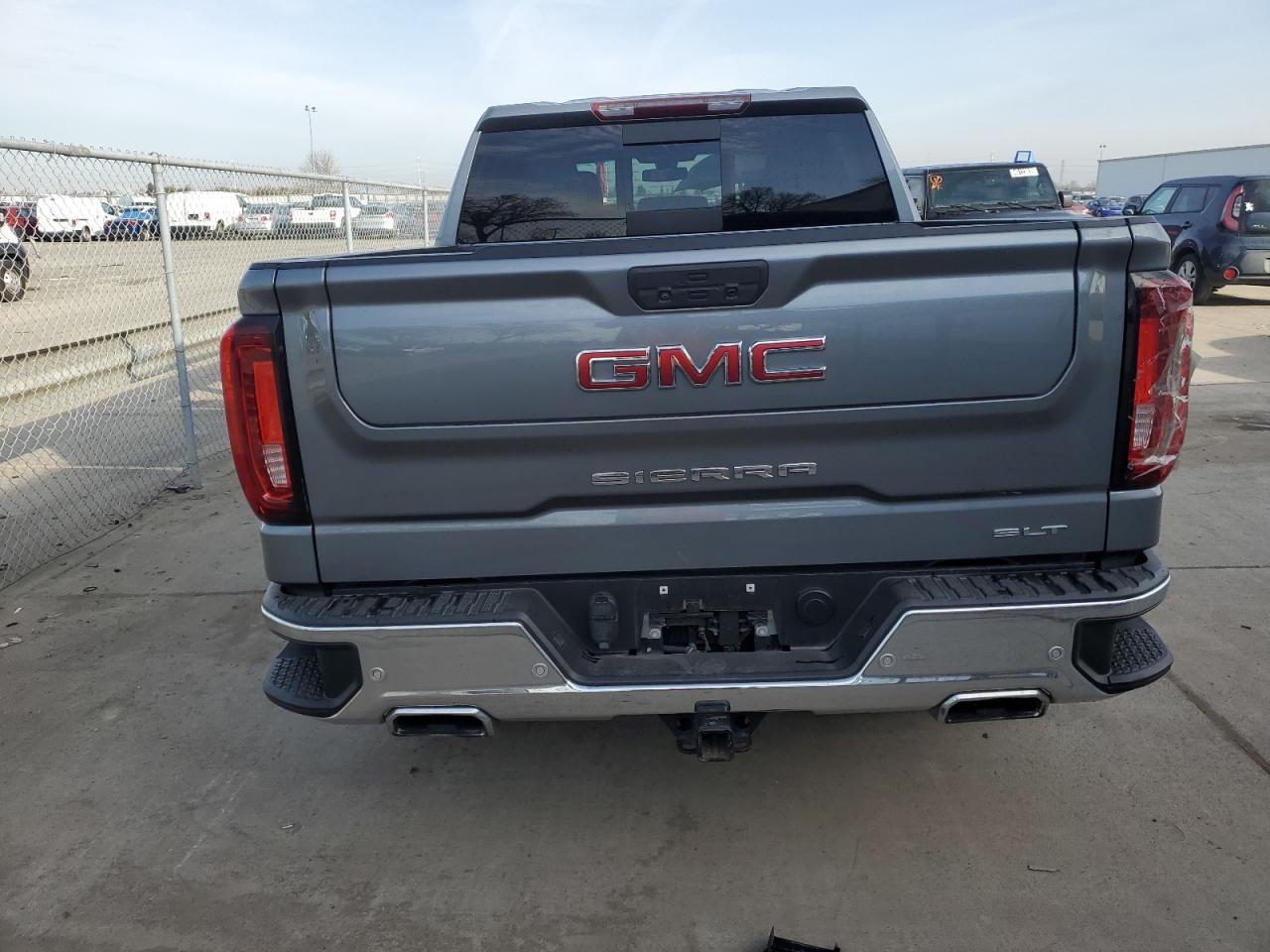 2020 GMC Sierra VIN 3GTU9DED5LG435168 Copart auction photo, vandalism / rear end damage thumbnail 6