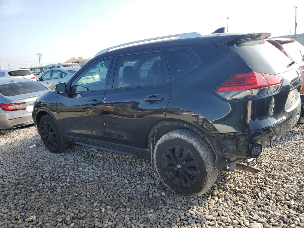 2017 Nissan Rogue VIN JN8AT2MV9HW000220 Copart auction photo, rear end damage thumbnail 2