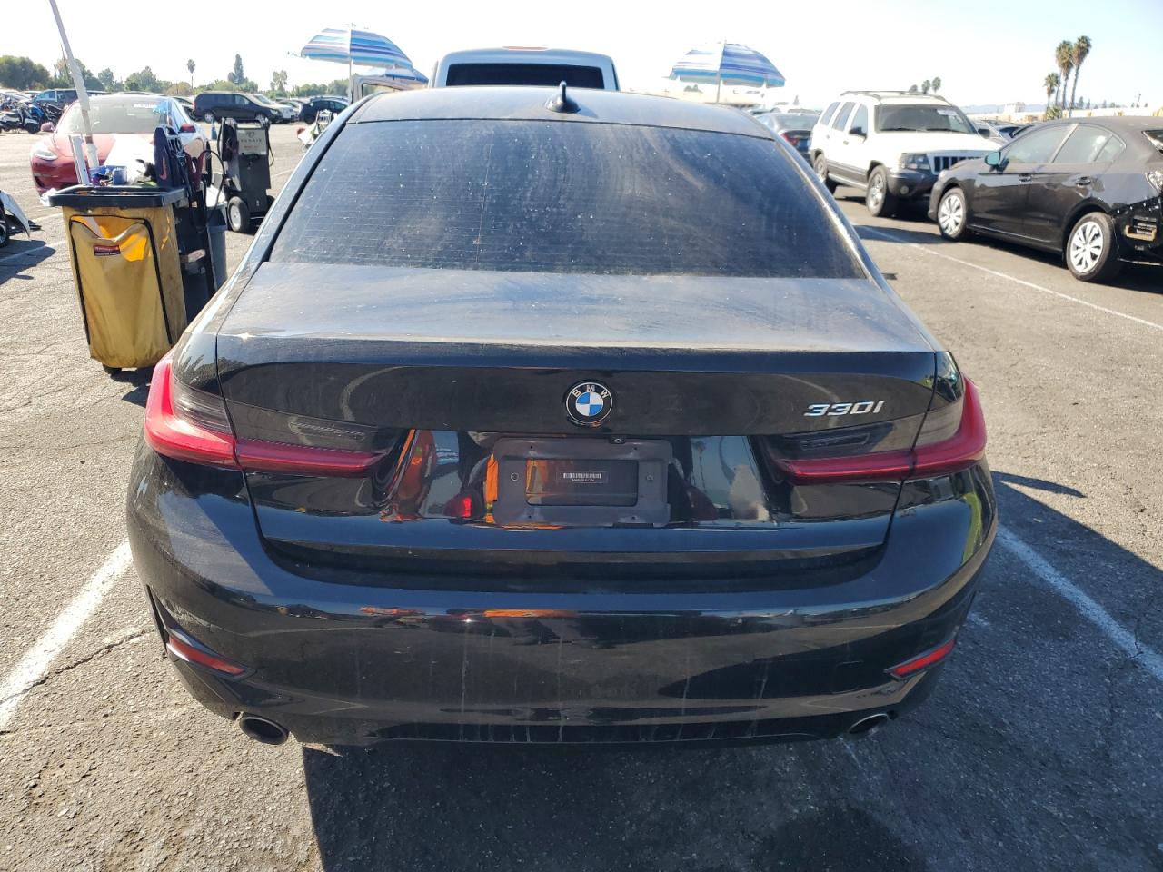 2020 BMW 3er VIN 3MW5R1J04L8B11626 Copart auction photo, front end / minor dent/scratches damage thumbnail 6