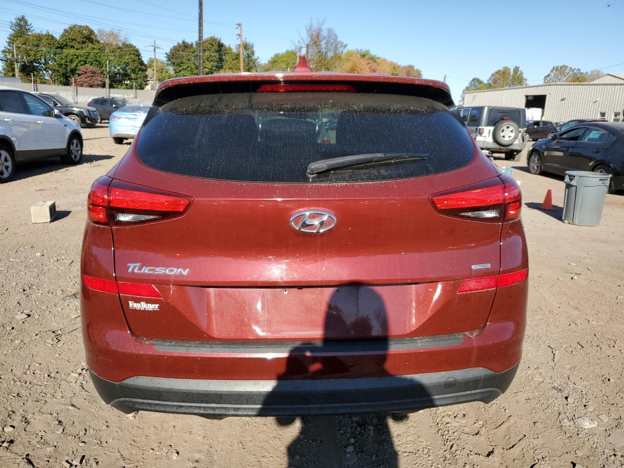 2019 Hyundai Tucson VIN KM8J2CA45KU043581 Copart auction photo, unknown damage thumbnail 6