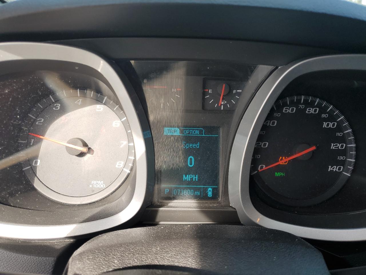2017 Chevrolet Equinox VIN 2GNALCEK0H1606607 Copart auction photo, front end / side damage thumbnail 9